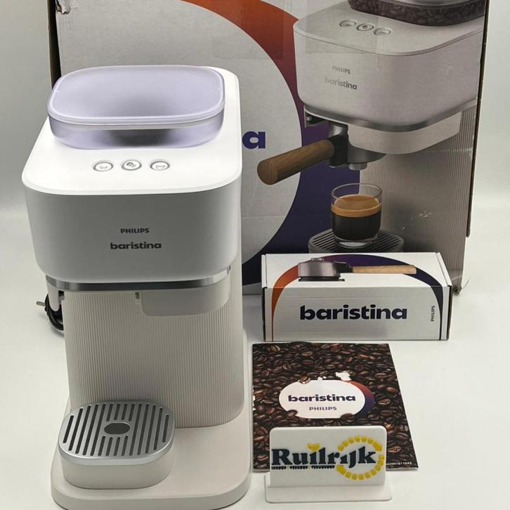 PHILIPS BAR302 Baristina Semi automatische espressomachine, Witgoed en Apparatuur, Koffiezetapparaten, Zo goed als nieuw