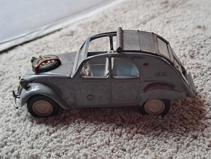 Citroën 2CV AZ 4x4 Norev 1961 - Schaal 1:43, Hobby en Vrije tijd, Modelauto's | 1:43, Gebruikt, Auto, Norev, Ophalen of Verzenden