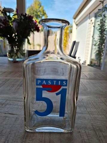 Vintage mooie oude fles Pastis 51 Decoratie Café Bar Horeca  beschikbaar voor biedingen