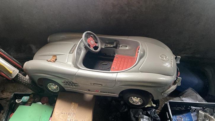 Mercedes-Benz 300 SL Trapauto, Kinderen en Baby's, Speelgoed | Buiten | Accuvoertuigen, Gebruikt, Ophalen