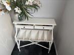 Brocante sitetable, Huis en Inrichting, Tafels | Sidetables, Ophalen, Zo goed als nieuw, 25 tot 50 cm, Rechthoekig