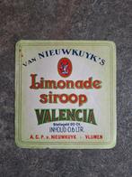 Etiket Valencia Limonade Siroop, Antiek en Kunst, Ophalen of Verzenden