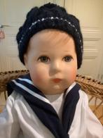 Kathe Kruse Max stofkop naar oud model. Nr.41. 38 cm., Ophalen of Verzenden, Pop