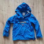Napapijri jas gevoerd blauw, Kinderen en Baby's, Jongen of Meisje, Ophalen of Verzenden, Zo goed als nieuw, Napapijri