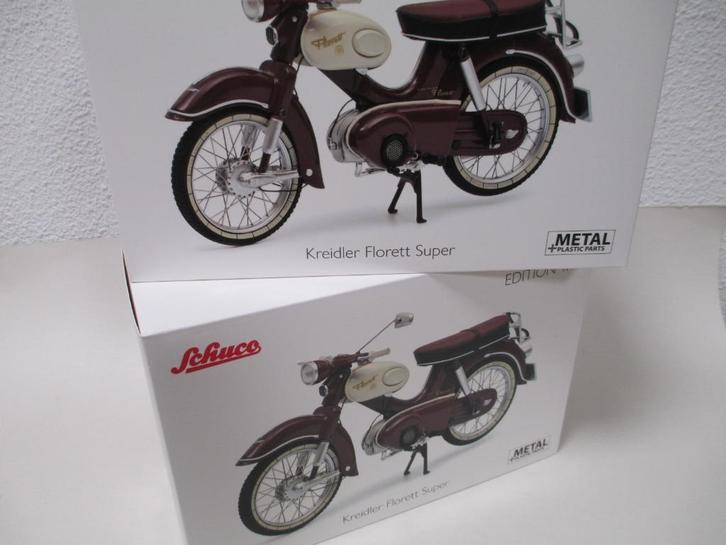 Kreidler Florett Super 1/10 Schuco, Hobby en Vrije tijd, Modelauto's | 1:5 tot 1:12, Nieuw, Motor, 1:9 t/m 1:12, Ophalen of Verzenden