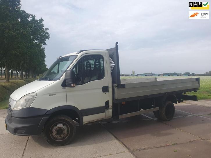 Iveco Daily 35C13 375/ LONG PICK UP/ EURO 5/ BJ 2013, Auto's, Bestelauto's, Bedrijf, Te koop, ABS, Centrale vergrendeling, Elektrische buitenspiegels