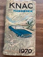 KNAC handboek 1970 auto, Ophalen of Verzenden, Gelezen, Algemeen