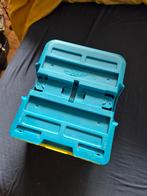 Hot Wheels Opbergbox - Blauw/Geel, Ophalen of Verzenden, Gebruikt, Jongen of Meisje