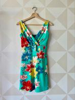 King Louie Ginger Dress groen XS/34 NIEUW, Blauw, Nieuw, Ophalen of Verzenden, King Louie
