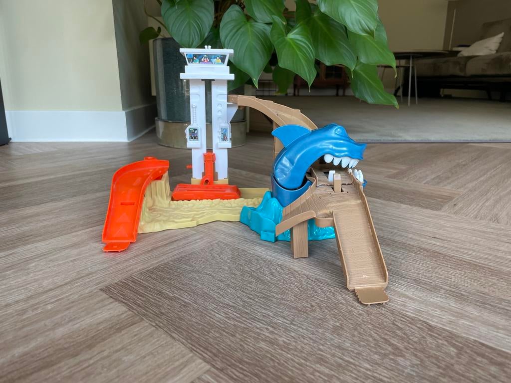 Hot Wheels Haai Aanval Baan, Ophalen, Gebruikt, Jongen of Meisje