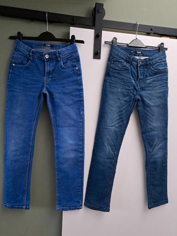 2 slimfit mt. 152 jongens spijkerbroeken samen €17,50 beschikbaar voor biedingen