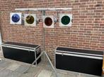 Par 64 spots op 4-bar (2x), Muziek en Instrumenten, Licht en Laser, Ophalen, Gebruikt, Licht, Kleur
