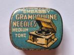 Embassy Gramophone needles Grammofoon naalden blikje, Ophalen of Verzenden, Gebruikt, Overige