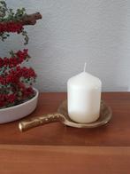 Art Deco massief messing of Bronzen Kandelaar - Antiek, Antiek en Kunst, Ophalen of Verzenden, Koper of Brons