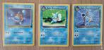 pokemonkaarten 1e generatie (Set van 3), Hobby en Vrije tijd, Verzamelkaartspellen | Pokémon, Ophalen, Zo goed als nieuw, Meerdere kaarten
