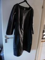 NIEUW m&s IMITATIE LEER jurk zwart  46 - gratis zend, Nieuw, Knielengte, M&S MODE, Maat 46/48 (XL) of groter