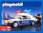 Playmobil 3904 Politieauto met zwaailichten, Ophalen of Verzenden, Gebruikt, Complete set