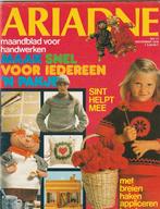 Vintage Ariadne 1978 n.11 poppenkleertjes breien & huisjes, Verzenden, 1960 tot 1980, Nederland, Tijdschrift
