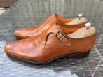 Santoni per Pauw gespschoen model 7890 maat 7,5 UK/EU 41,5, Kleding | Heren, Bruin, Ophalen of Verzenden, Gespschoenen, Santoni