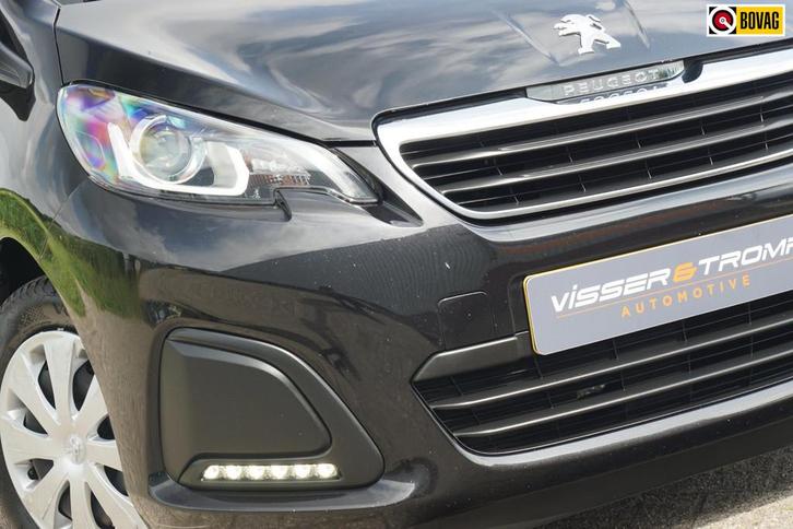 Peugeot 108 1.0 e-VTi Active - Noir Caldera - AC/Bleutooth/E, Auto's, Peugeot, Bedrijf, Te koop, ABS, Airbags, Airconditioning
