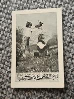 Molenaar's Kindermeel Westzaan chromo, Ophalen of Verzenden, Gebruikt, Reclamebord