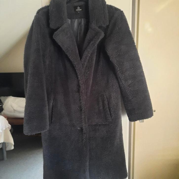 Mooie winterjas - Warm en stijlvol!, Kleding | Dames, Jassen | Winter, Zo goed als nieuw, Maat 36 (S), Grijs, Ophalen of Verzenden