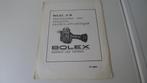 Bolex Prijslijst jaren 60, Verzamelen, Ophalen of Verzenden, 1960 tot 1980, Overige typen