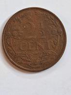 2,5 cent curacao 1948, Postzegels en Munten, Munten | Nederland, Koningin Wilhelmina, Ophalen of Verzenden