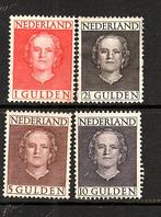 160 nvph 534-537 koningin juliana 1949 ongebruikt zie scans., Postzegels en Munten, Postzegels | Nederland, Verzenden, Na 1940