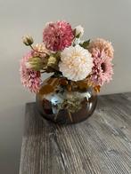 Zijden kunst bloemen boeket, Huis en Inrichting, Ophalen, Zo goed als nieuw, Binnen