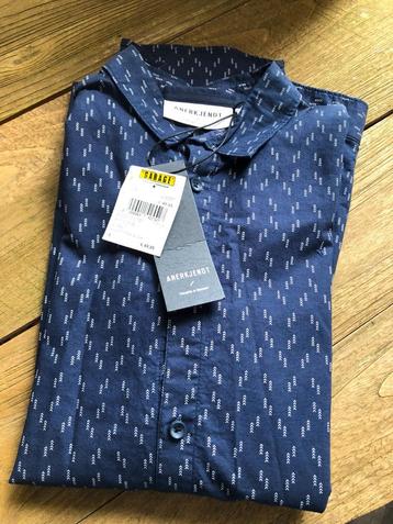 Anerkjendt overhemd - Blauw, Nieuw maat S beschikbaar voor biedingen