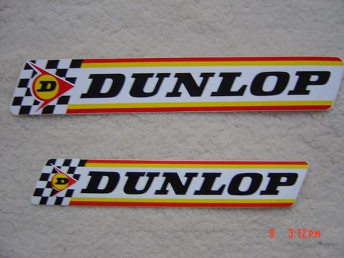10 verschillende Dunlop stickers Dunlopad sticker logo, Motoren, Accessoires | Stickers, Ophalen of Verzenden