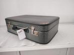 K383 VINTAGE jaren  60 koffer van geperst karton, Overige materialen, Gebruikt, 50 tot 60 cm, Ophalen of Verzenden