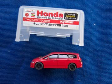 Honda  Odyssey rood - Kyosho schaal 1:100 - UNIEK NIEUW OVP beschikbaar voor biedingen