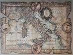 Oude Kaart van Italië - Decoratief, Ophalen of Verzenden