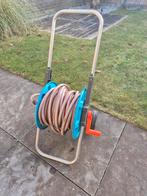 Gardena Tuinslanghaspel Classic inclusief 2x sproeikoppen, Tuin en Terras, Ophalen, Gebruikt, Tuinslanghaspel
