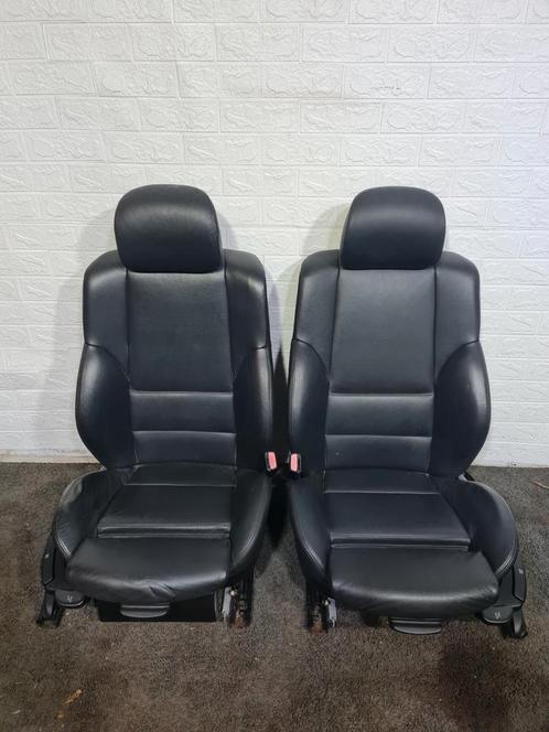 BMW E46 Sedan Lederen Sport Interieur Zwart Leder Sportoelen, Auto-onderdelen, Interieur en Bekleding, BMW, Gebruikt, Ophalen of Verzenden