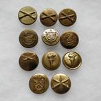 Lot collar discs 3, Verzamelen, Militaria | Algemeen, Ophalen of Verzenden, Landmacht, Nederland, Embleem of Badge