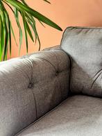Loveseat 2-zitter grijs | nieuw | Zacht & ruim | super deal!, Tweepersoons, 75 tot 100 cm, Zo goed als nieuw, Minder dan 150 cm