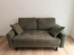 Donkergroene 2,5 persoons bank Goossens, Ophalen, 150 tot 200 cm, Tweepersoons, 75 tot 100 cm