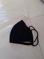 Zwarte mondkapjes van stof maat OneSize, Ophalen of Verzenden, Nieuw