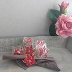 6 Nieuwe servetringen met rode kerstster, Diversen, Kerst, Ophalen of Verzenden, Nieuw