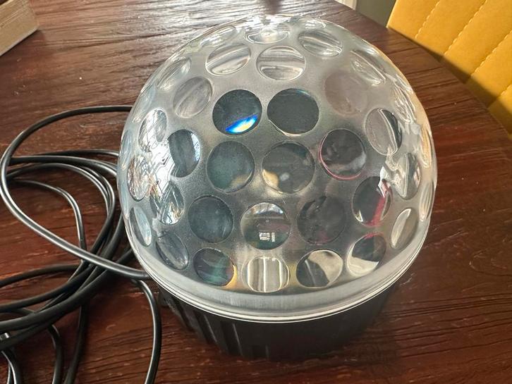 Disco Star Lichteffect, Muziek en Instrumenten, Licht en Laser, Zo goed als nieuw, Discobol, Geluidgestuurd, Ophalen of Verzenden