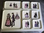 taart en cake set Villeroy en Boch klederdrachten, Huis en Inrichting, Keuken | Servies, Ophalen of Verzenden, Overige stijlen