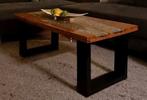 Epoxy-hars salontafel afm. L.100 x B 50 x H 40, Huis en Inrichting, Tafels | Salontafels, Ophalen, 50 tot 100 cm, Zo goed als nieuw