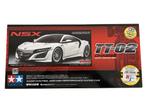 Tamiya 58634 1/10 RC HONDA NSX 2016 TT-02 Brushless set, Hobby en Vrije tijd, Modelbouw | Radiografisch | Auto's, Elektro, Nieuw