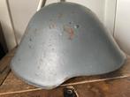Vroege NVA m56 stahlhelm met liner, Ophalen of Verzenden, Landmacht, Duitsland, Helm of Baret
