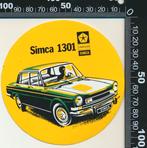 Sticker: Chrysler - Simca - 1301, Ophalen of Verzenden, Zo goed als nieuw, Auto of Motor