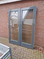 Hardhouten tuindeuren, Doe-het-zelf en Verbouw, Kozijnen en Schuifpuien, Gebruikt, Deurkozijn, 150 tot 225 cm, Hout