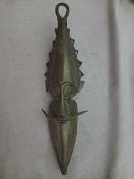 Bronzen masker uit "West Afrika", Antiek en Kunst, Ophalen of Verzenden